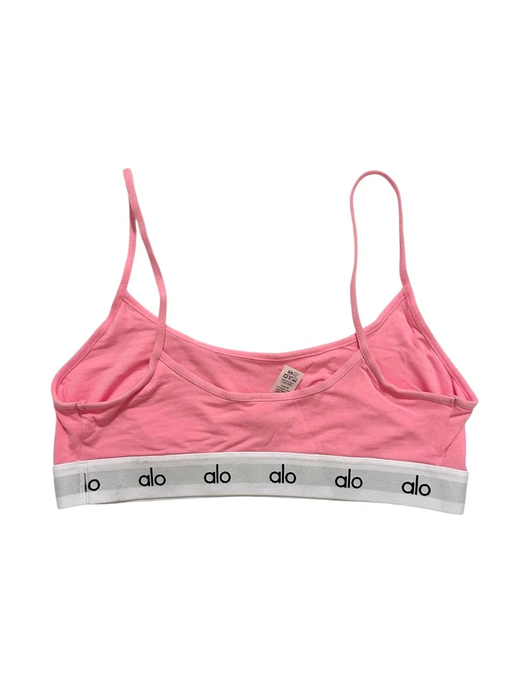 ALO Yoga Icon Cami Bra Candy Pink Small